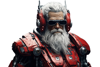 Santa hacker, hacker navideño